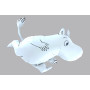 Ballon Moomin Blanc, Décorations ballons pour anniversaire.