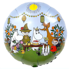 Ballon Les Moomins en Famille, Décorations ballons pour anniversaire.