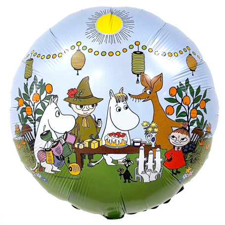 Ballon Les Moomins en Famille, Décorations ballons pour anniversaire.