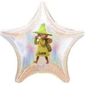 Ballon Mumrik Les Moomins Étoile Personnalisable 1 face, Décorations ballons pour anniversaire.