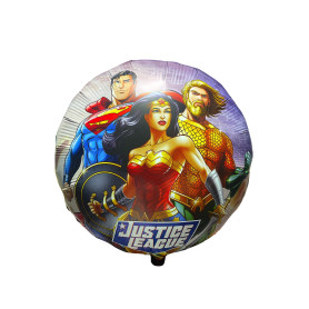 Ballon Justice Leagues Superman, Aquaman et Wonder Woman, héros Disney, Décorations ballons pour anniversaire.