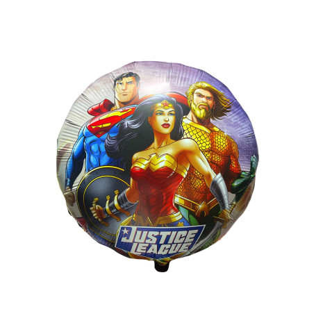 Ballon Justice Leagues Superman, Aquaman et Wonder Woman, héros Disney, Décorations ballons pour anniversaire.