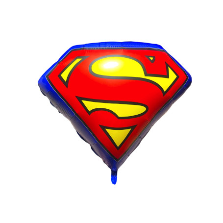 Ballon Superman Emblème Disney Grabo, Marvel, Décorations ballons pour anniversaire.