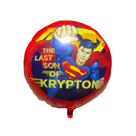 Ballon Superman Krypton Avengers Disney, Décorations ballons pour anniversaire.