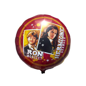 Ballon Hermione Granger et Ron Weasley, Harry Potter, Décorations ballons pour anniversaire.