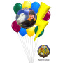 Ballons Harry Potter Avec Hedwige en Grappe, Décorations ballons pour anniversaire.