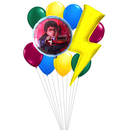 Ballons Harry Potter Dessin en Grappe, Décorations ballons pour anniversaire.
