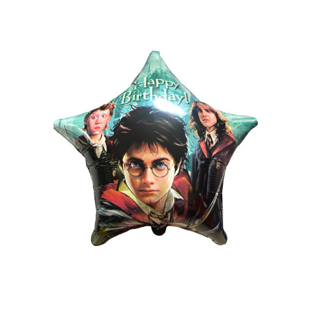 Ballon Harry Potter, Ron et Hermione Étoile Vintage, Décorations ballons pour anniversaire.