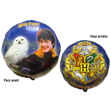 Ballon Harry Potter avec Hedwige Vintage et rare, Décorations ballons pour anniversaire.