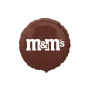 Ballon M&M's Marron Anniversaire, Décorations ballons pour anniversaire.