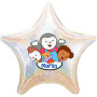 Ballon T'choupi et ses Amis Personnalisable 1 face, décoration ballon anniversaire 1 face