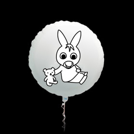 Ballon L'Âne Trotro Coloriage, Anniversaire enfant DIY