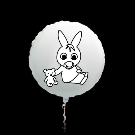 Ballon L'Âne Trotro Coloriage, Anniversaire enfant DIY