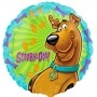 Ballon Scooby-Doo Rond vert