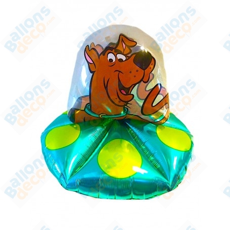 Ballon Scooby-Doo Soucoupe Volante