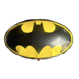 Ballon Batman Emblème 50 cm, Marvel, Disney, Décorations ballons pour anniversaire.