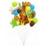 Ballons Scooby-Doo Luxe en Grappe
