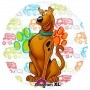 Ballon Scooby-Doo Transparent