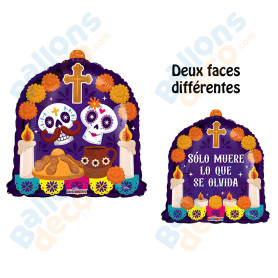 Ballon Tombe Dia de Los Muertos Offrandes, Dessin animé Coco Disney