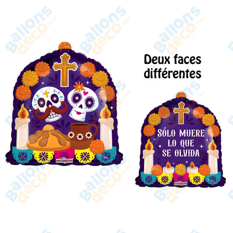 Ballon Tombe Dia de Los Muertos Offrandes, Dessin animé Coco Disney