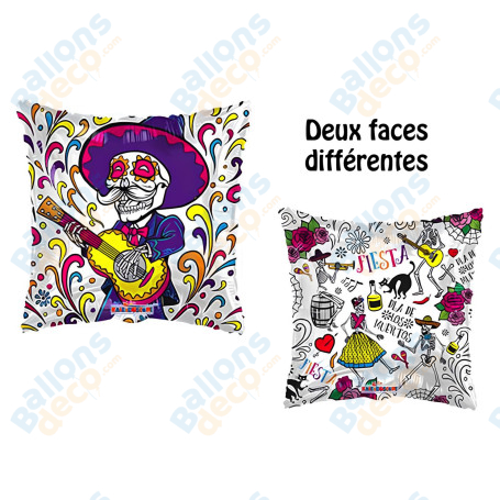 Ballon Squelette Dia de Los Muertos Fiesta, Dessin animé Coco Disney