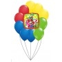 Ballons Super Mario Bros en Grappe