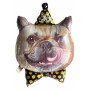 Ballon Chien Bouledogue Français Réaliste Happy Birthday, décoration ballon animaux, Décoration Salon du chien.