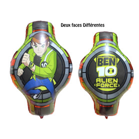 Ballon Ben Ten Forme montre Flexmetal Anniversaire Manga