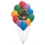 Ballons Tortue Ninja en Grappe