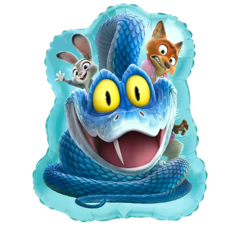 Ballon Nick, Judy et Gary Zootopie 2 Disney, Décorations ballons pour anniversaire.