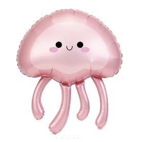 Ballon Méduse Marina Rose, décorations ballons avec des Animaux aquatique, anniversaire enfant.