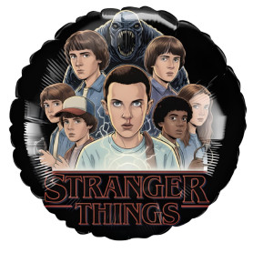 Ballon Stranger Things Groupe, une série Netflix, Décorations ballons pour anniversaire.