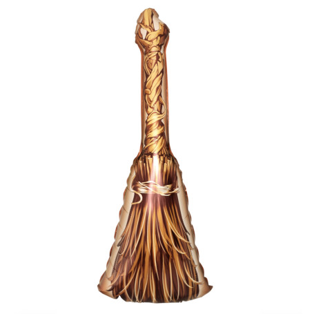 Ballon Balais de Sorcier ou Sorcière Marron 100 cm, Harry Potter, Décorations ballons pour anniversaire.