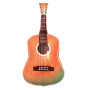 Ballon Guitare Orange et Verte, décoration ballon Anniversaire, Taylor Swift, Musique