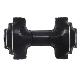 Ballon Altère de Sport Noir, décoration ballon salle de Sport ou compétition.