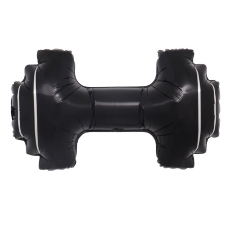 Ballon Altère de Sport Noir, décoration ballon salle de Sport ou compétition.