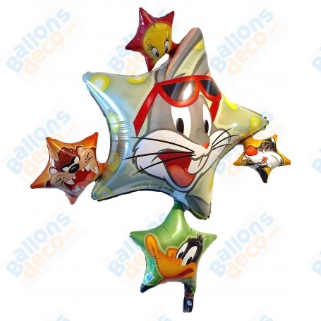Ballon Looney Tunes Etoiles