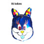 Ballons Lapins Bleus X5 pour Kermesse des écoles.