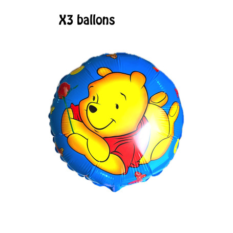 Ballons Téléphones Rouge X3 pour Kermesse des écoles.