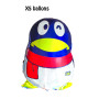 Ballons Pingouins BleusX5 pour Kermesse des écoles.