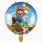 Ballon Super Mario Bros Image Jeux, Décorations ballons pour anniversaire, décoration gaming.