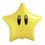 Ballon Étoile Jaune Super Mario Bros, Décorations ballons pour anniversaire, jeux Nintendo.