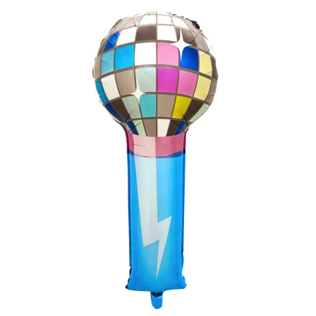 Ballon Micro Géant Disco, Décorations ballons pour anniversaire.