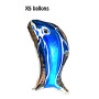 Ballons Dauphins Bleus X5 pour Kermesse des écoles.