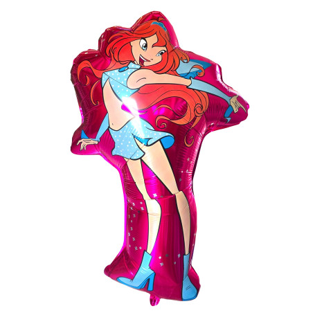 Ballon Winx Club Bloom Rose, Décorations ballons pour anniversaire, Kawaii, Manga.