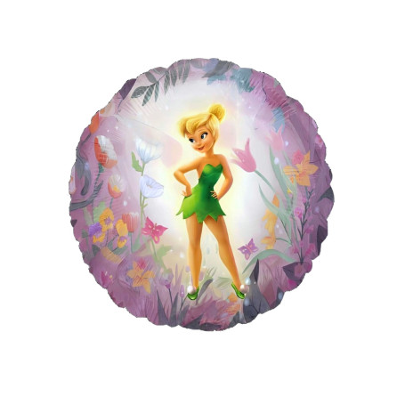 Ballon La Fée Clochette Transparent Disney, Décorations ballons pour anniversaire.