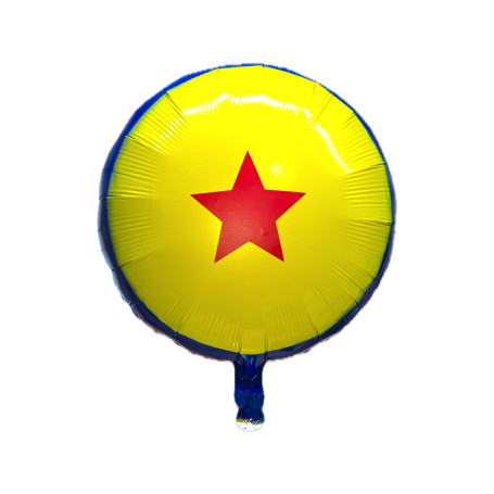 Ballon Balle Étoile Jaune Pixar, Disney, décorations ballons anniversaire.