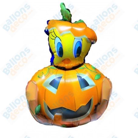 Ballon Titi Dans Une Citrouille Looney Tunes
