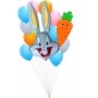 Ballons Bugs Bunny Vintage En Grappe