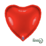Ballon Coeur Rouge de 75 cm, décoration ballon pour anniversaire, Mariage et St-Valentin.